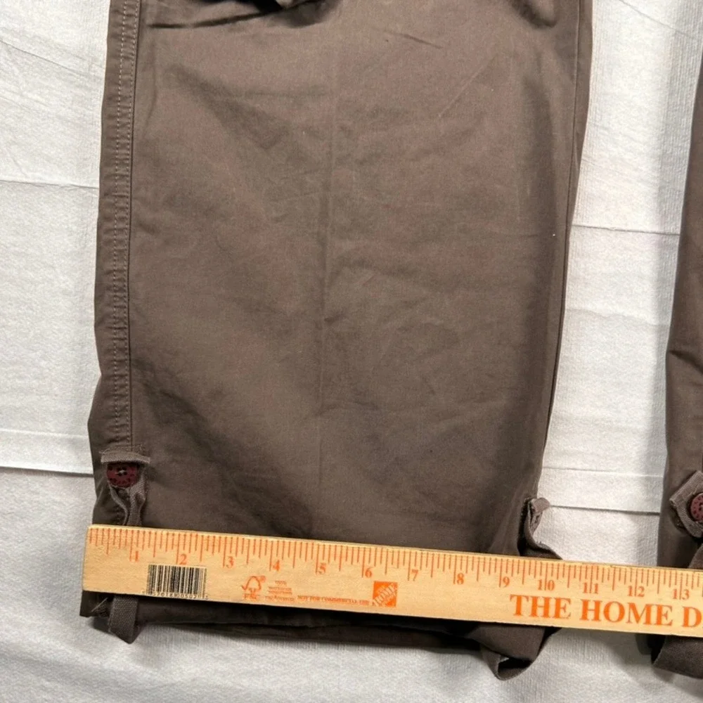 Vtg Levis Sykes Cargo Pants Mens 32x27 Utility Embroidery Multi Pocket Work Y2K
